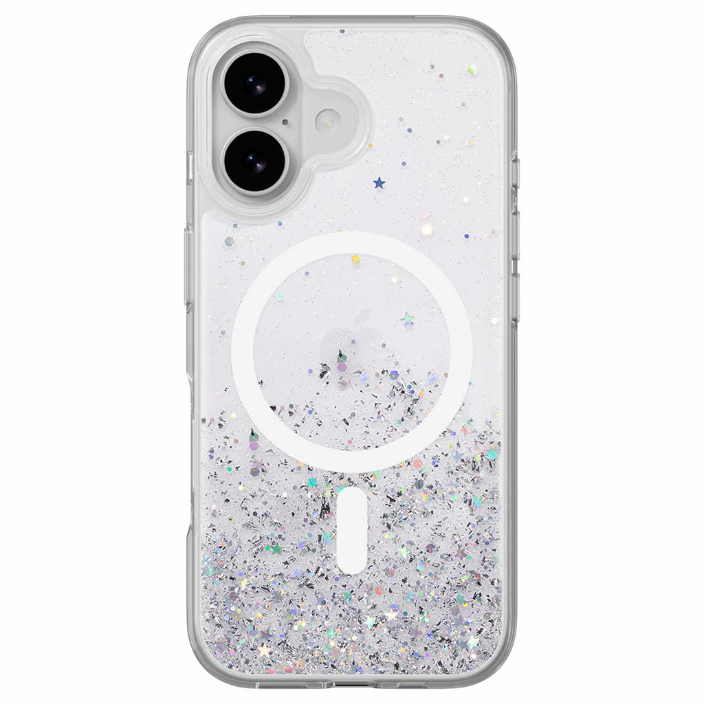 SwitchEasy Starfield 3D MagSafe Case Transparent for iPhone 17