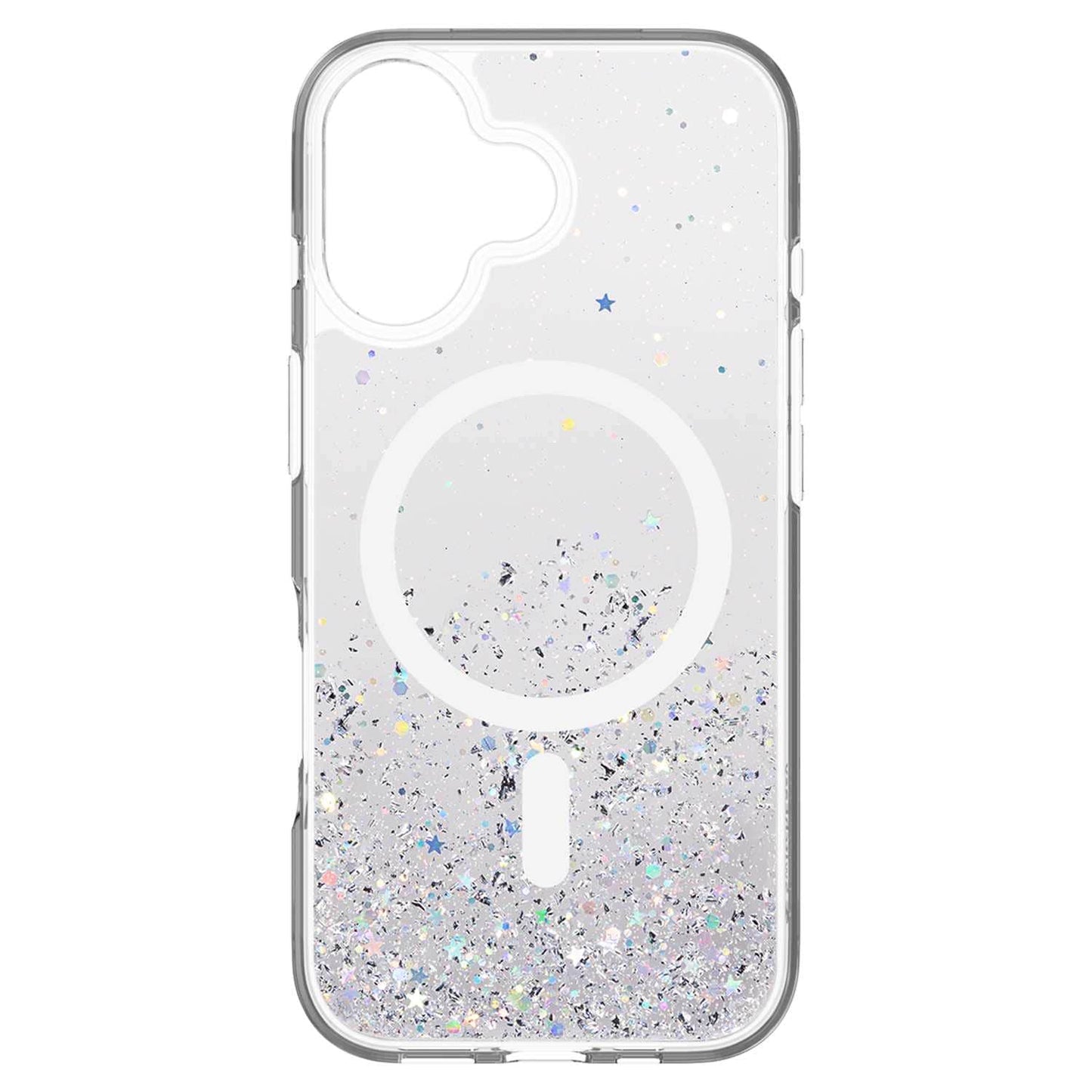 SPH173021WN25 Starfield 3D Glitter MagSafe Case iPhone 17 Transparent
