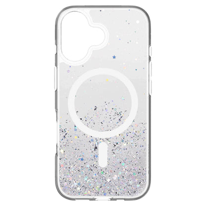 SPH173021WN25 Starfield 3D Glitter MagSafe Case iPhone 17 Transparent