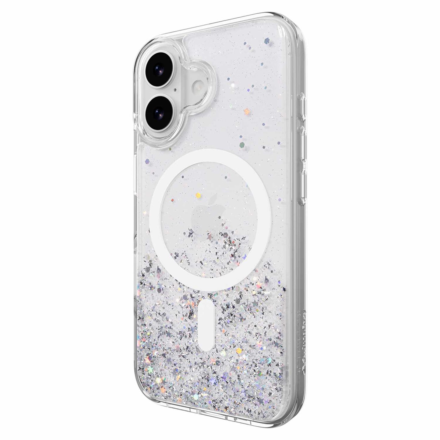 SPH173021WN25 Starfield 3D Glitter MagSafe Case iPhone 17 Transparent
