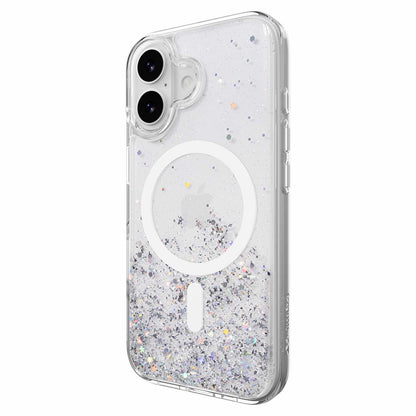 SPH173021WN25 Starfield 3D Glitter MagSafe Case iPhone 17 Transparent