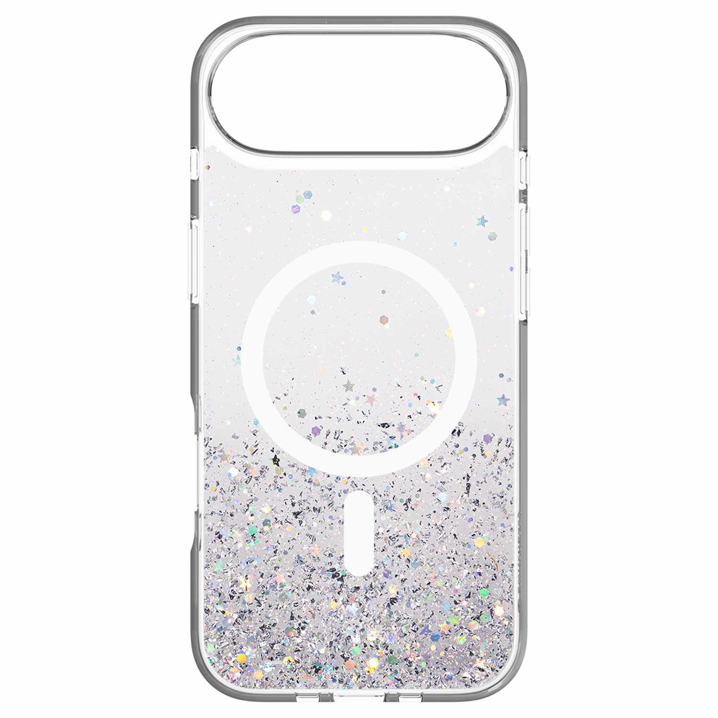 SPH17A021WN25 Starfield 3D Glitter MagSafe Case iPhone Air Transparent