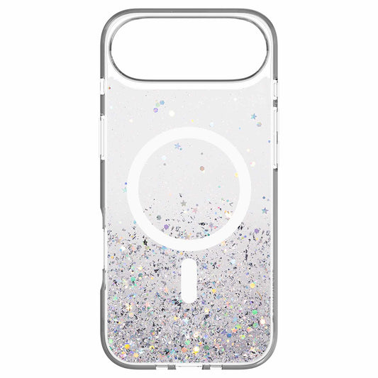 SPH17A021WN25 Starfield 3D Glitter MagSafe Case iPhone Air Transparent