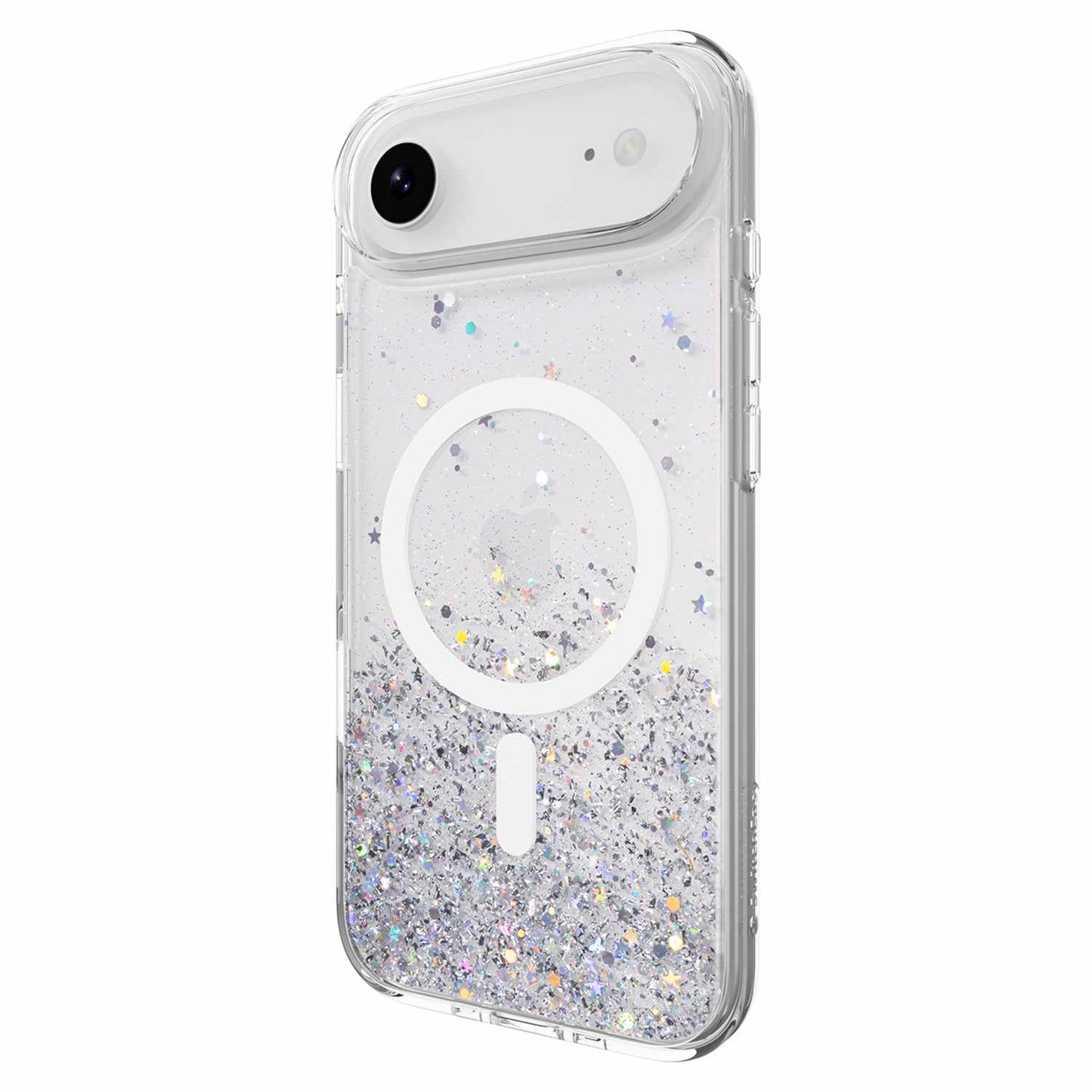 SPH17A021WN25 Starfield 3D Glitter MagSafe Case iPhone Air Transparent