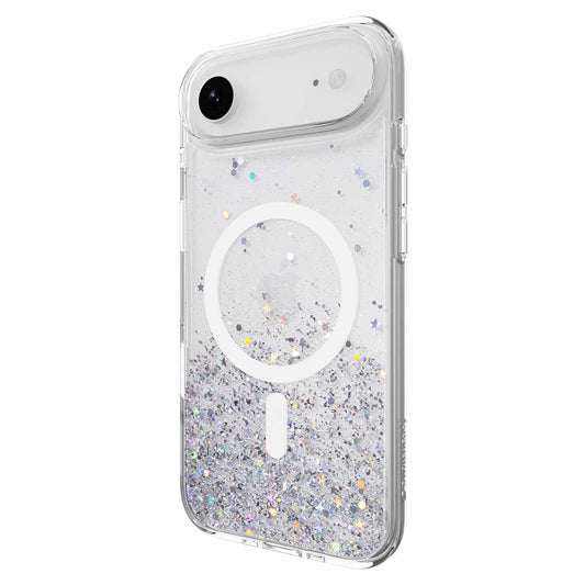 SPH17A021WN25 Starfield 3D Glitter MagSafe Case iPhone Air Transparent