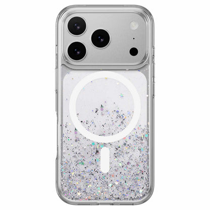 SPH17P021WN25 Starfield 3D Glitter MagSafe Case iPhone 17 Pro Transparent