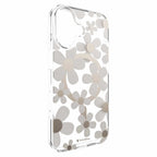 SwitchEasy Fleur 3D MagSafe Case Golden Gray for iPhone 17