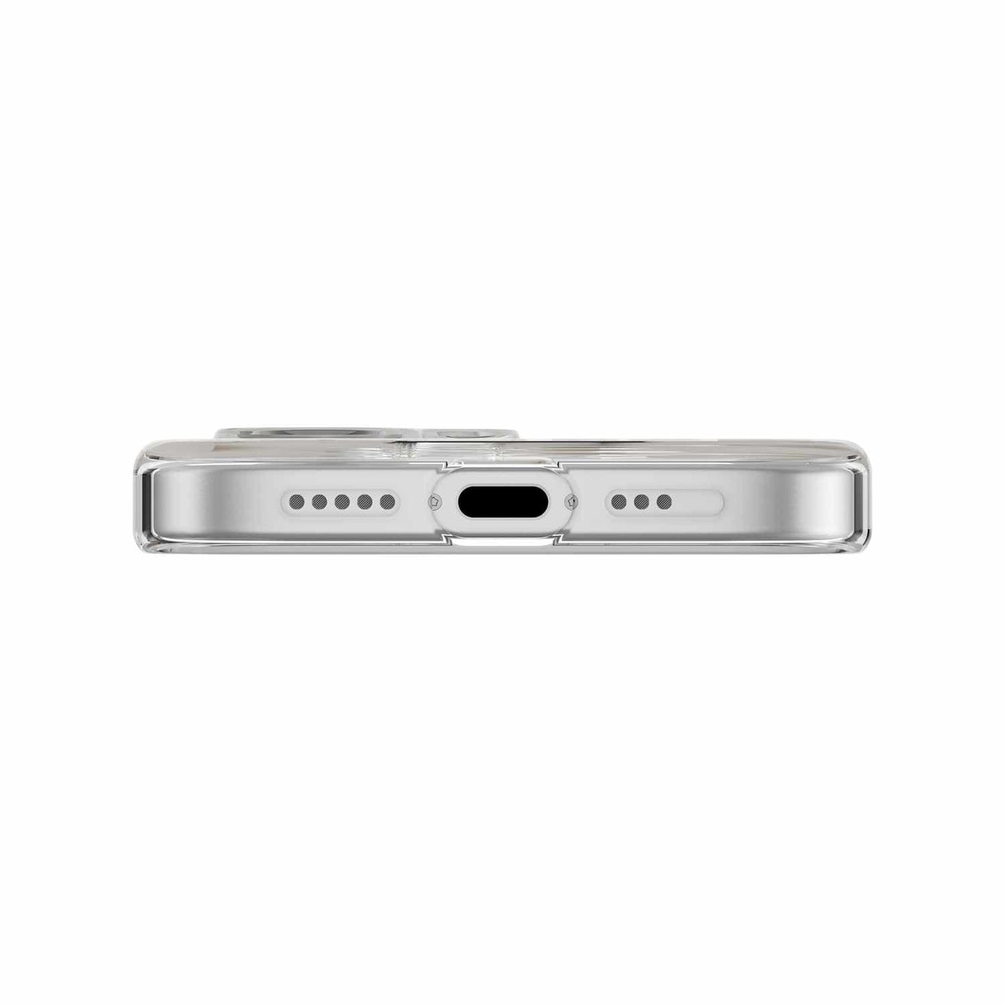 SPH173269GO25 Fleur 3D MagSafe Case iPhone 17 Golden Gray