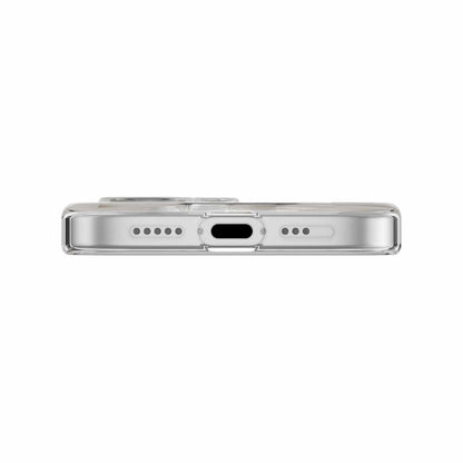 SPH173269GO25 Fleur 3D MagSafe Case iPhone 17 Golden Gray