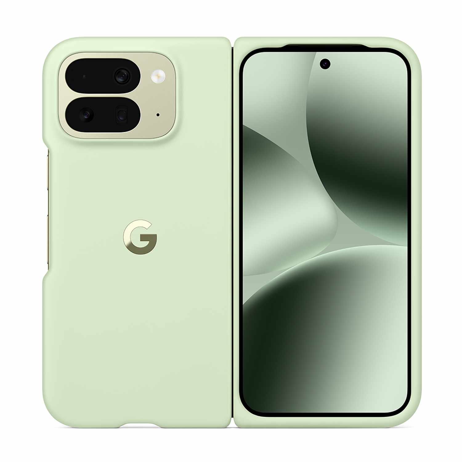 Google Pixelsnap Silicone Case w/Magnets Jade (Green) for Google Pixel 10 Pro Fold