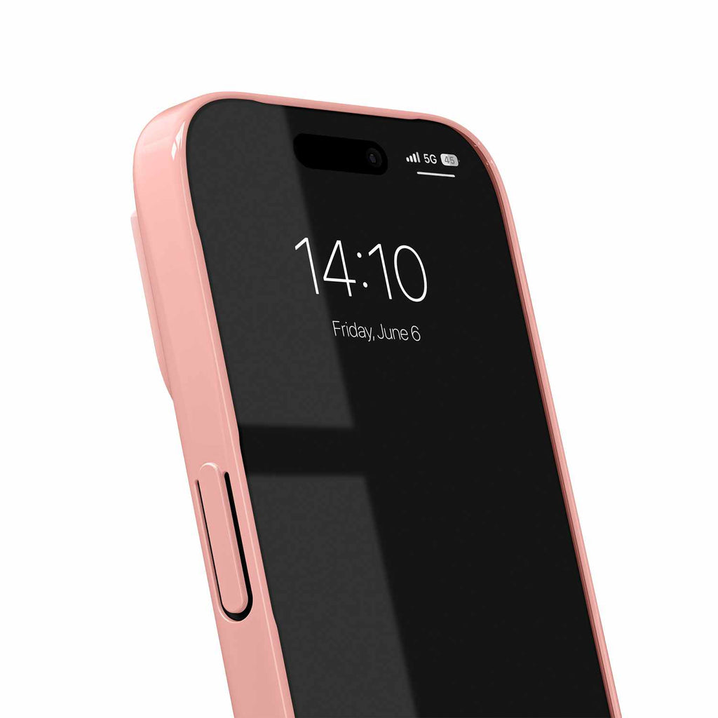 Ideal of Sweden Slim MagSafe Case Glossy Blush Pink for iPhone 17