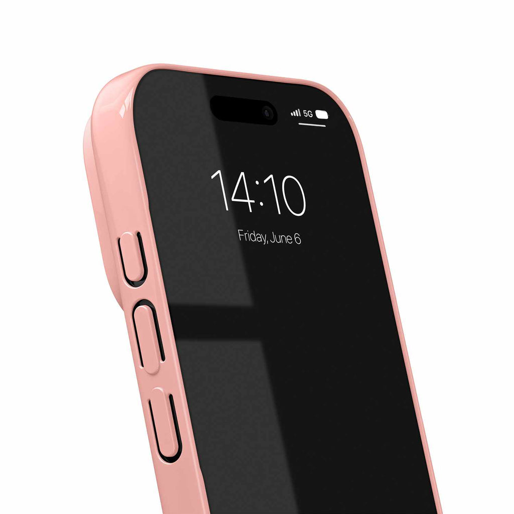 Ideal of Sweden Slim MagSafe Case Glossy Blush Pink for iPhone 17 Pro