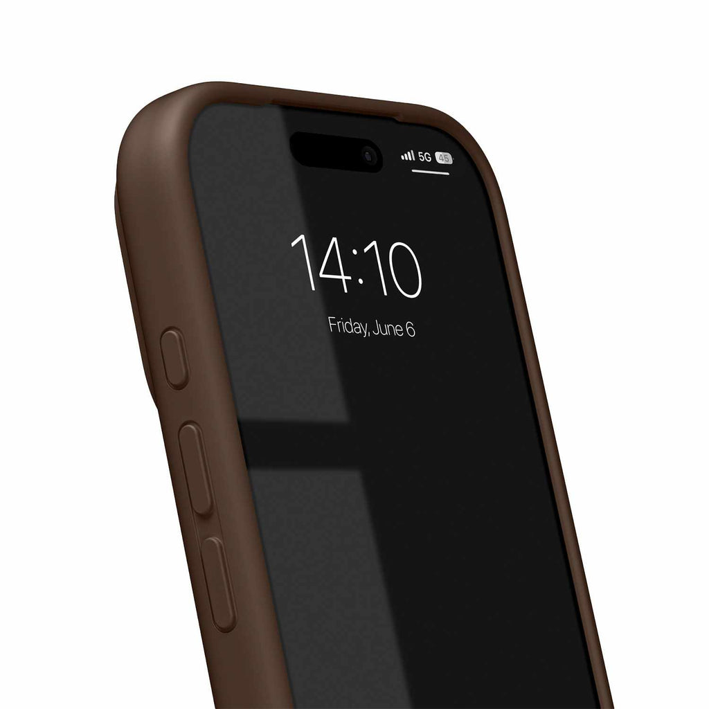 Ideal of Sweden Silicone MagSafe Case Mocha Mousse for iPhone 17 Pro