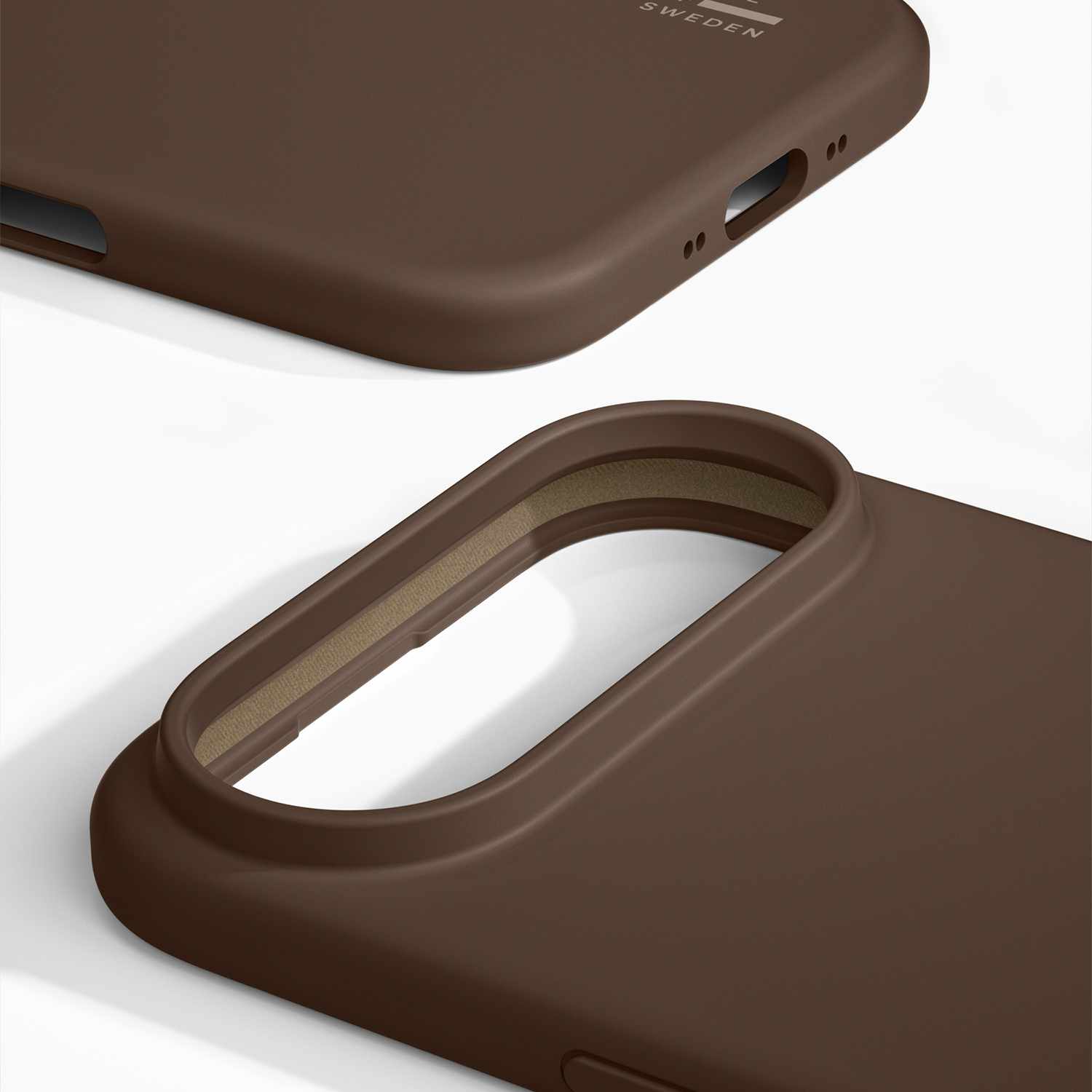 Ideal of Sweden Silicone MagSafe Case Mocha Mousse for iPhone Air