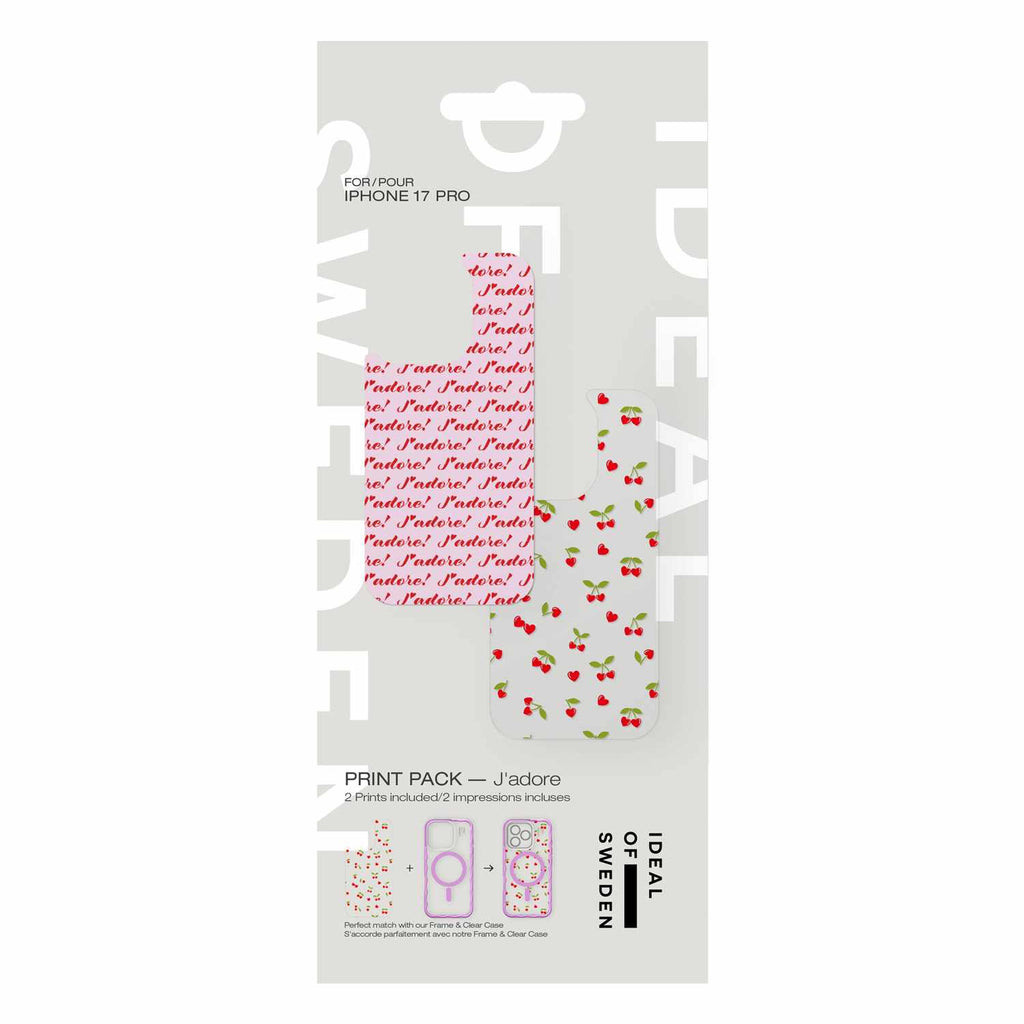 Ideal of Sweden Print Pack J'adore for iPhone 17 Pro