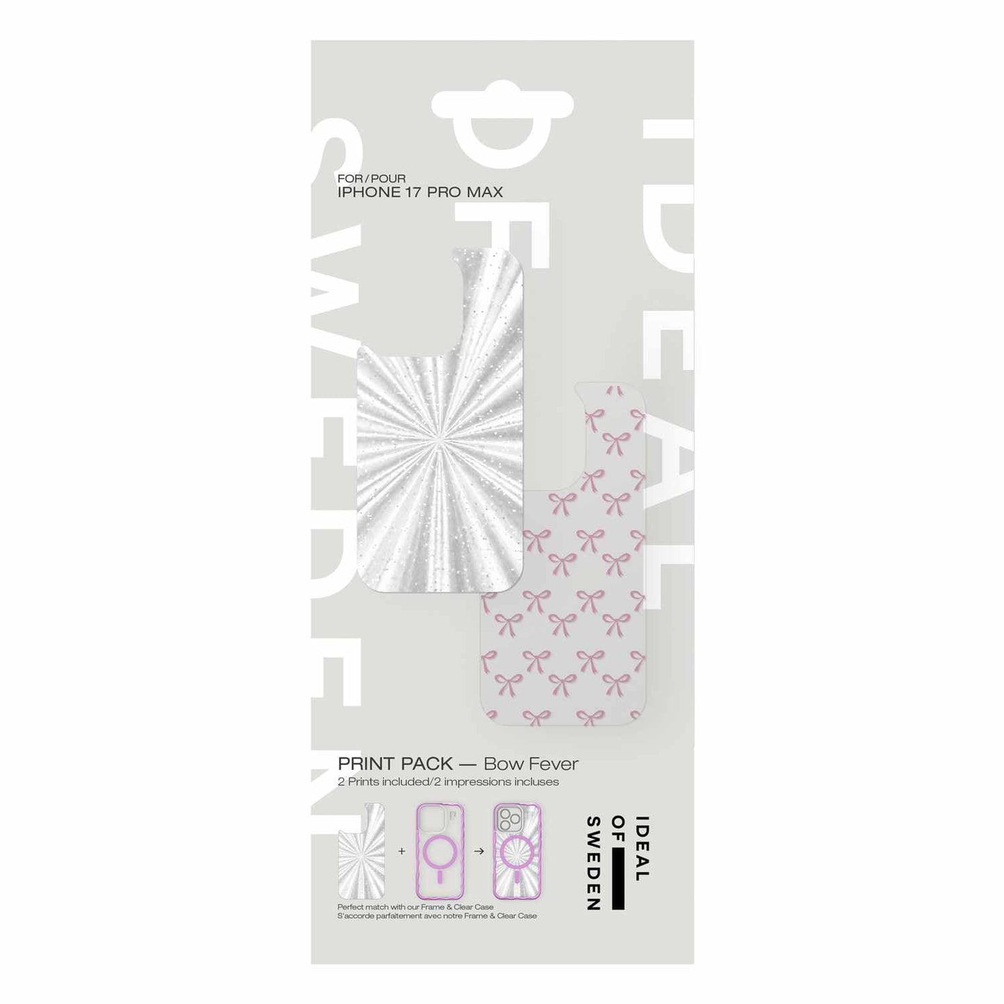 IDPP06555 Print Pack iPhone 17 Pro Max Bow fever