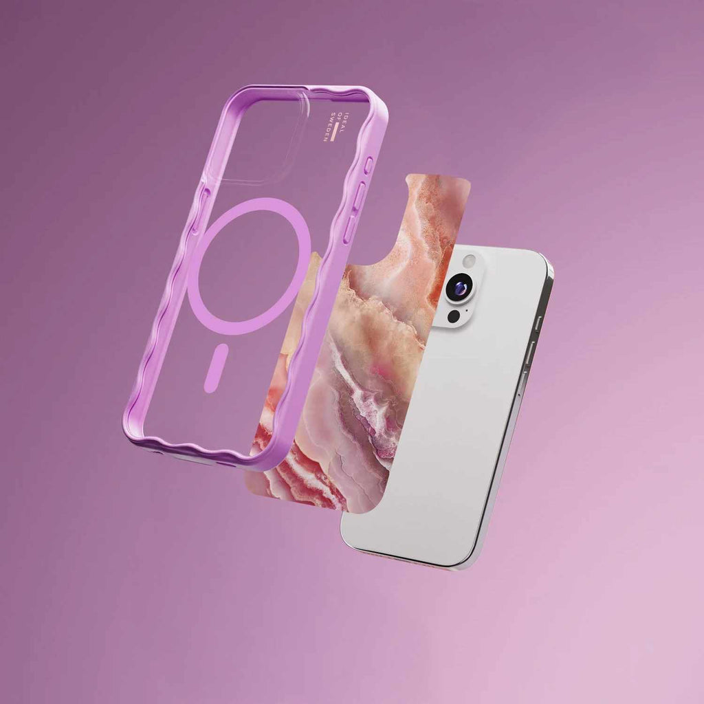 Ideal of Sweden Print Pack Blush Pink Marble for iPhone 17 Pro Max