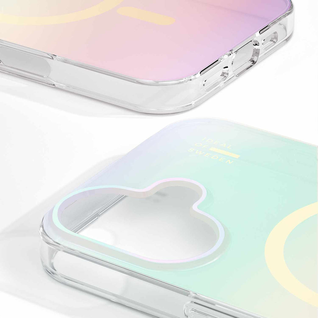 Ideal of Sweden Clear MagSafe Mid Case Shimmer for iPhone 17