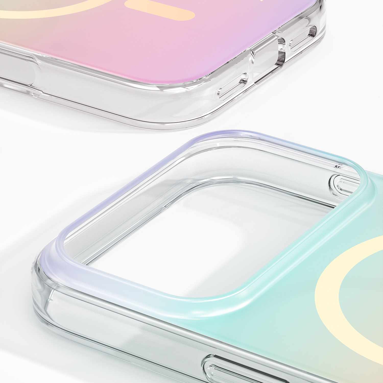 Ideal of Sweden Clear MagSafe Mid Case Shimmer for iPhone 17 Pro Max