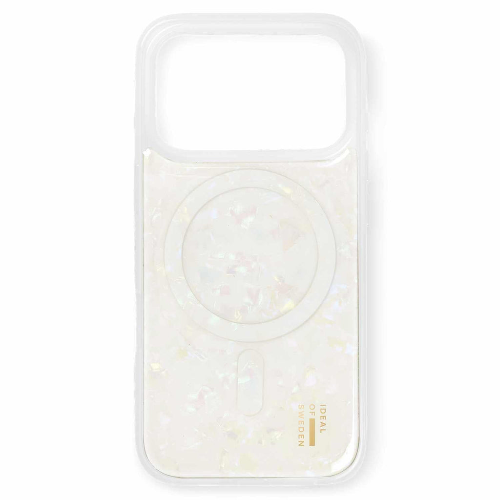 Ideal of Sweden Pearlised MagSafe Case White for iPhone 17 Pro