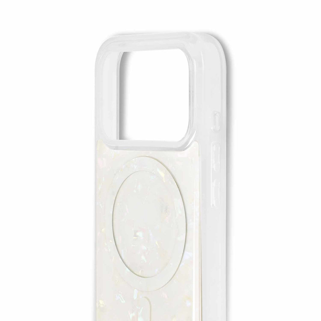Ideal of Sweden Pearlised MagSafe Case White for iPhone 17 Pro