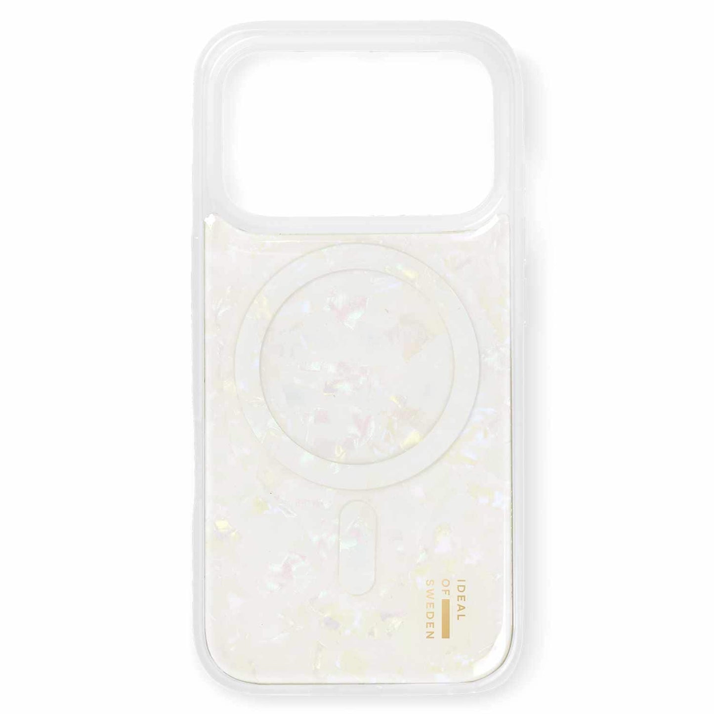 IDPLCMSI2567P10 Pearlised MagSafe Case iPhone 17 Pro Max White