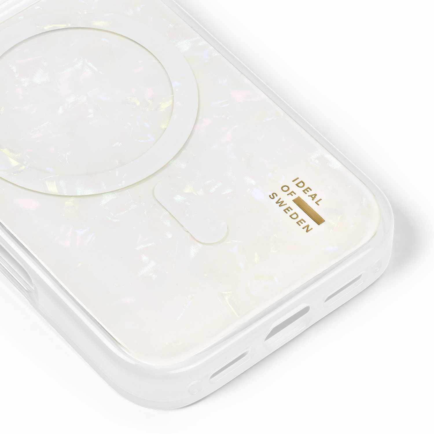 Ideal of Sweden Pearlised MagSafe Case White for iPhone 17 Pro Max