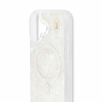 Ideal of Sweden Pearlised MagSafe Case White for iPhone 17