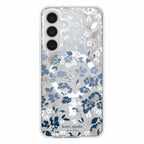 Kate Spade Protective Case w/Magnets Flowerbed Blue for Samsung Galaxy S25 FE