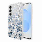 Kate Spade Protective Case w/Magnets Flowerbed Blue for Samsung Galaxy S25 FE