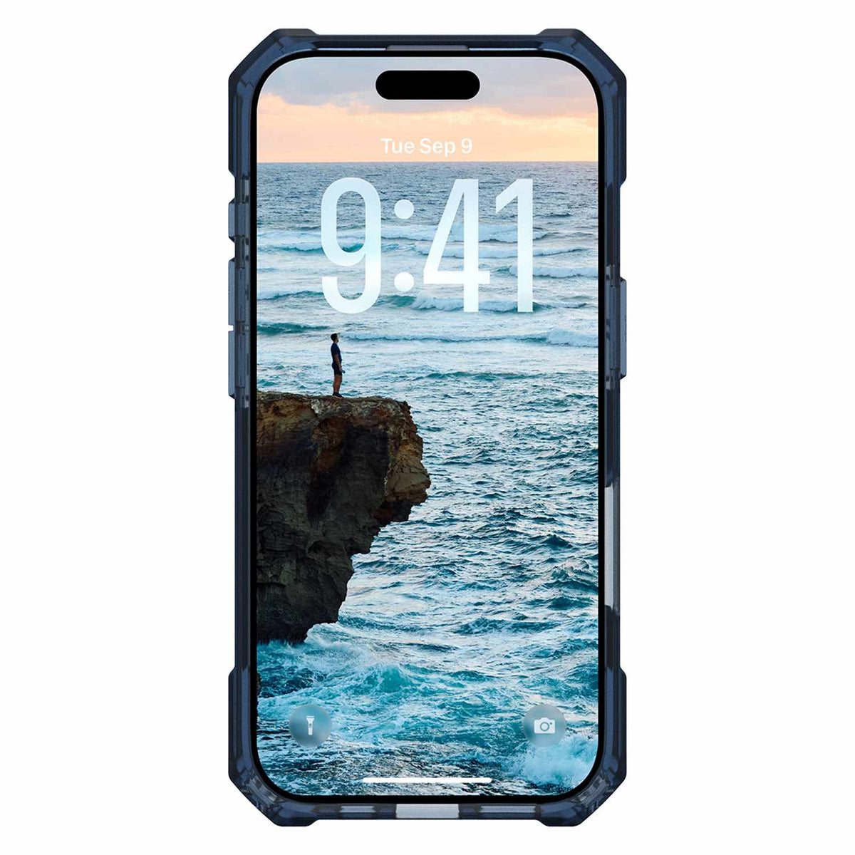 UAG Essential Armor MagSafe Rugged Case Cloud Blue for iPhone 17