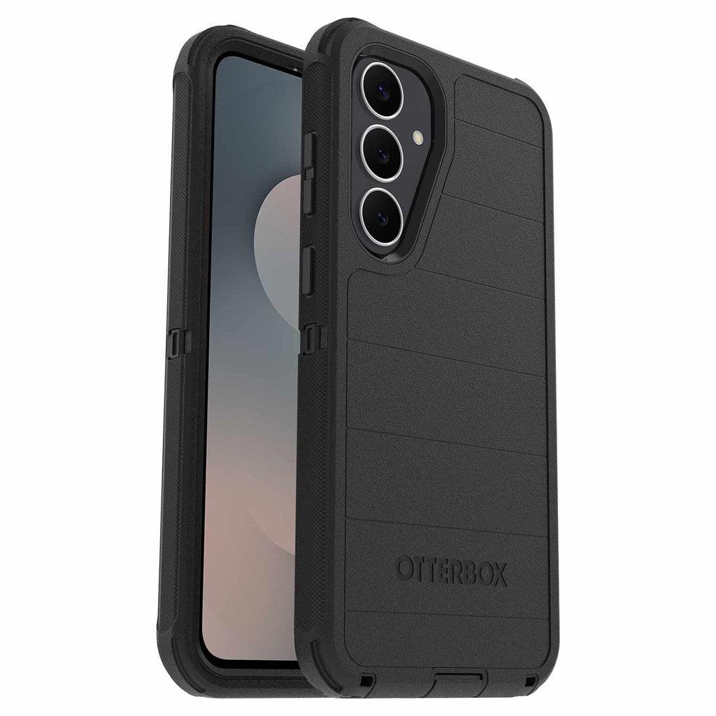 OtterBox Defender Case with Holster Black for Samsung Galaxy S25 FE in Bulk Packaging