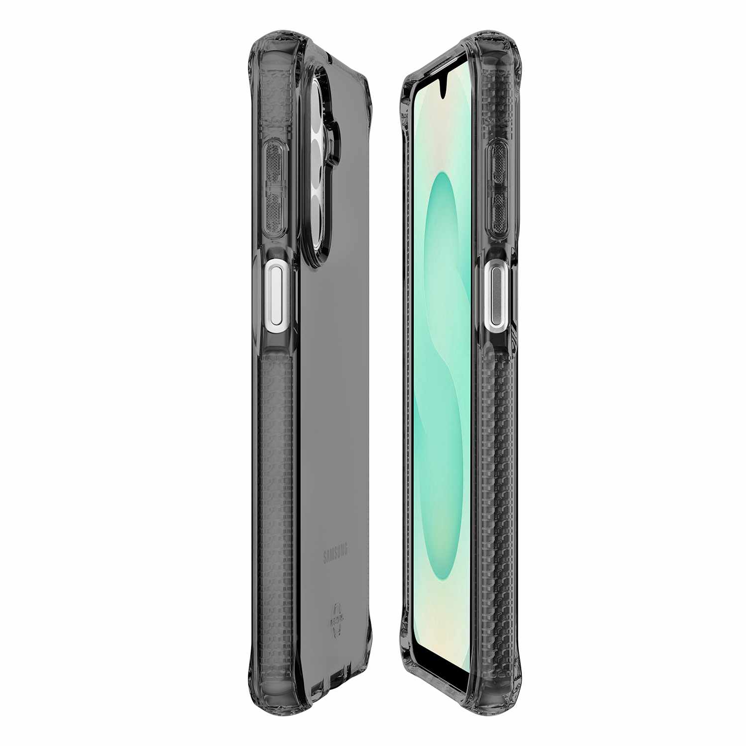 ITSKINS Spectrum_R Clear Case Smoke for Samsung Galaxy A17 5G