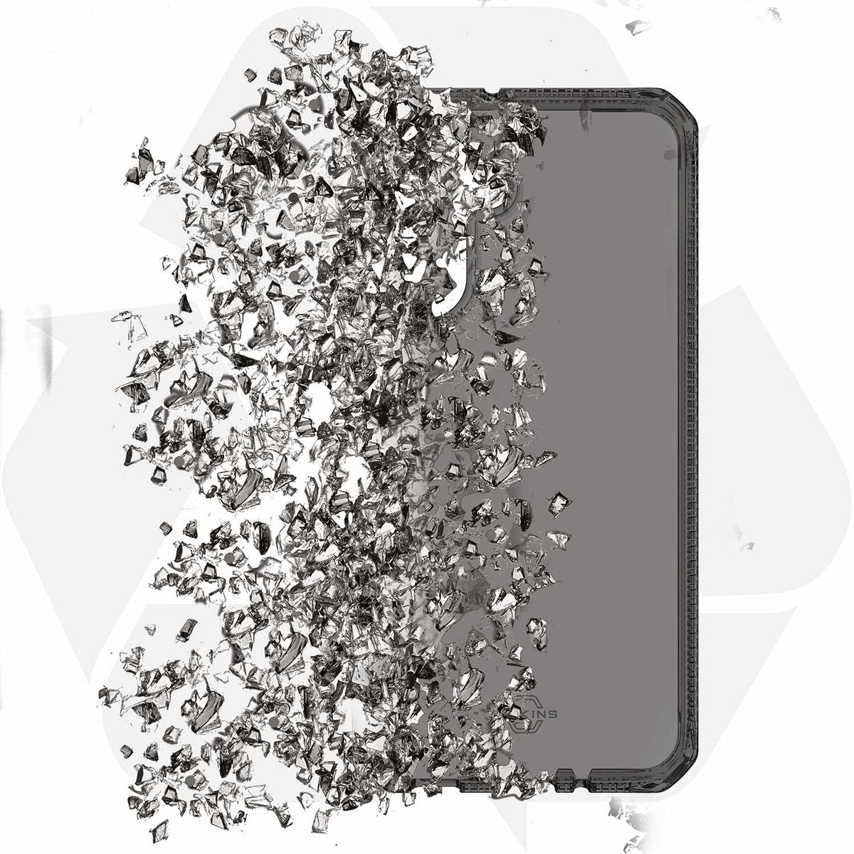 ITSKINS Spectrum_R Clear Case Smoke for Samsung Galaxy A17 5G