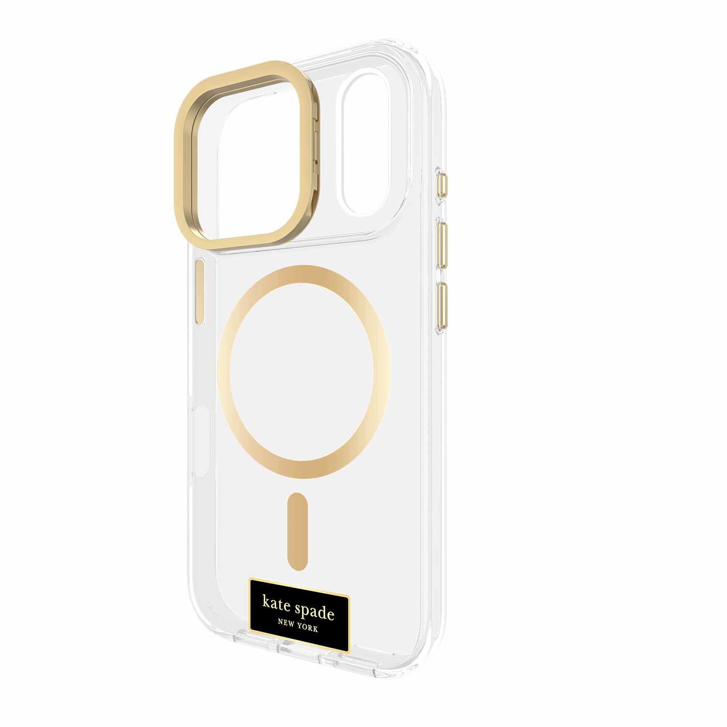 Kate Spade Protective MagSafe Case w/Stand Icon Clear for iPhone 17 Pro