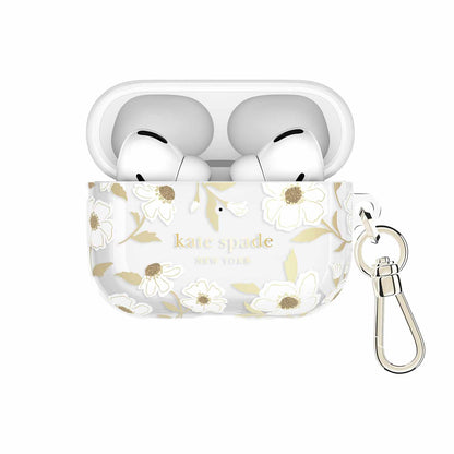 KS059338 Protective Case w/Gold Ring Clip AirPods Pro 3 Sunshine Floral