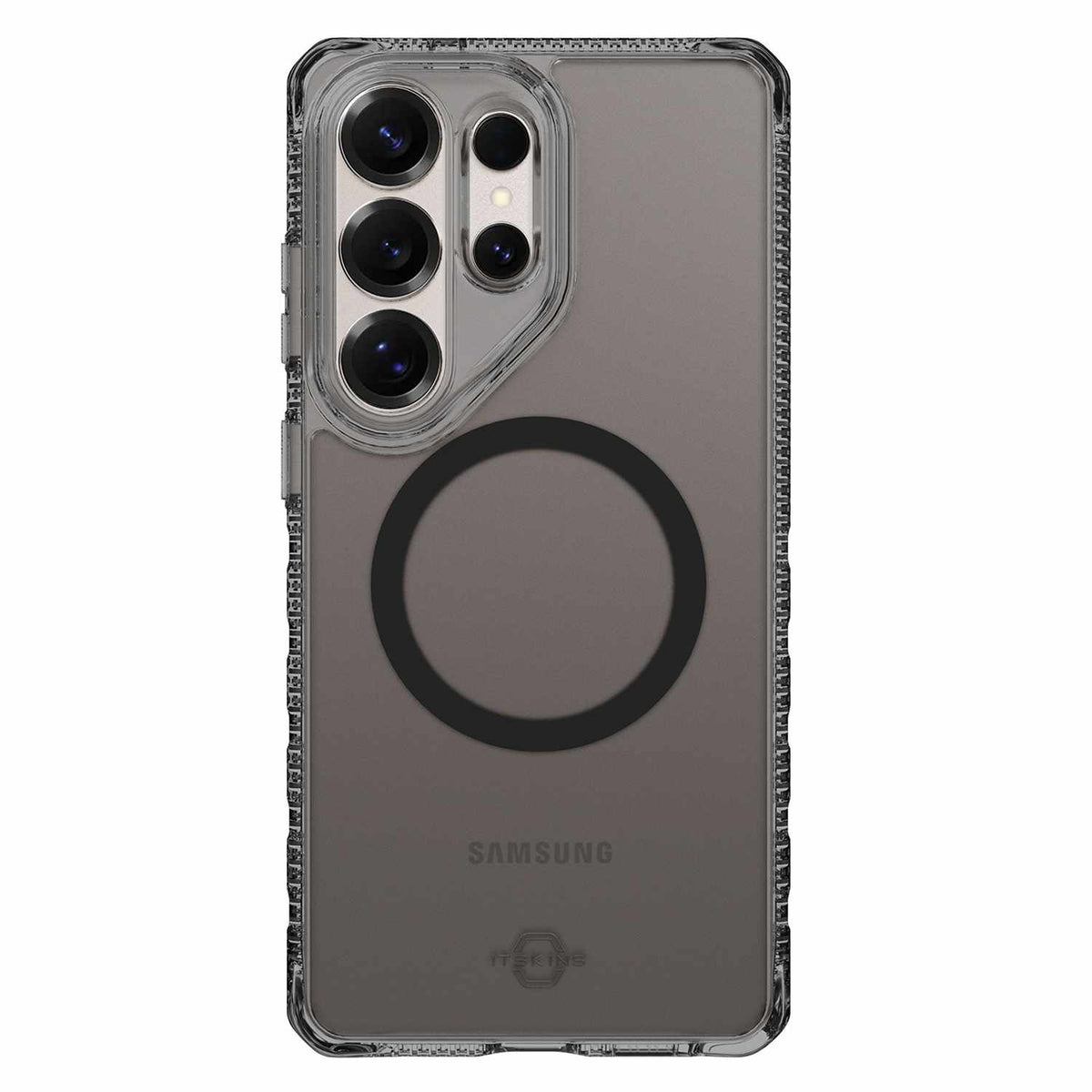 ITSKINS Hybrid_R Vapor Case w/Magnets Smoke for Samsung Galaxy S26 Ultra