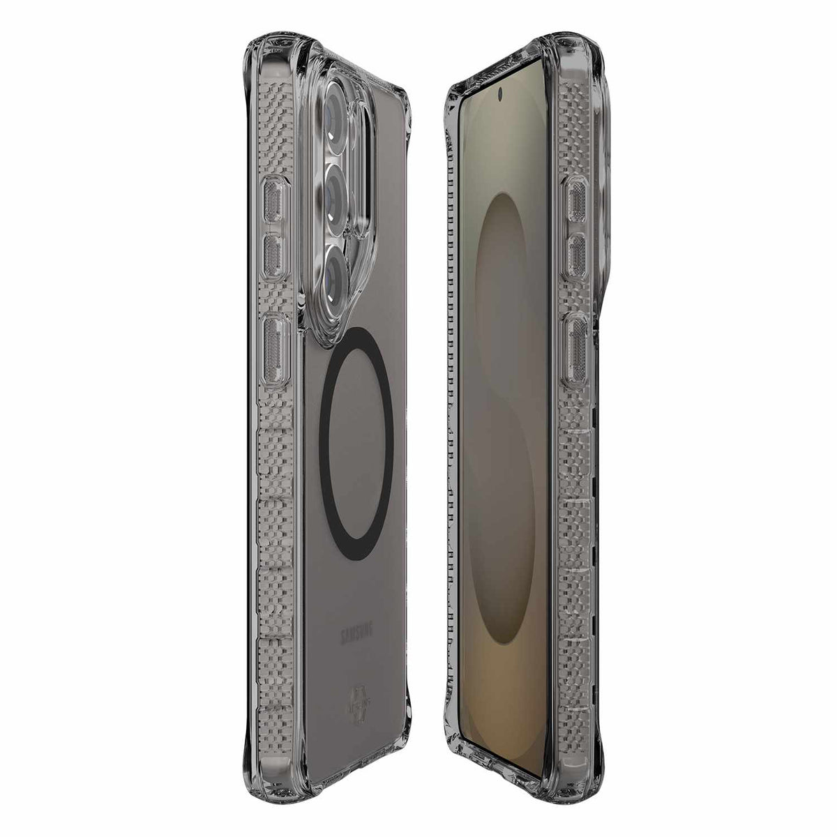 ITSKINS Hybrid_R Vapor Case w/Magnets Smoke for Samsung Galaxy S26 Ultra
