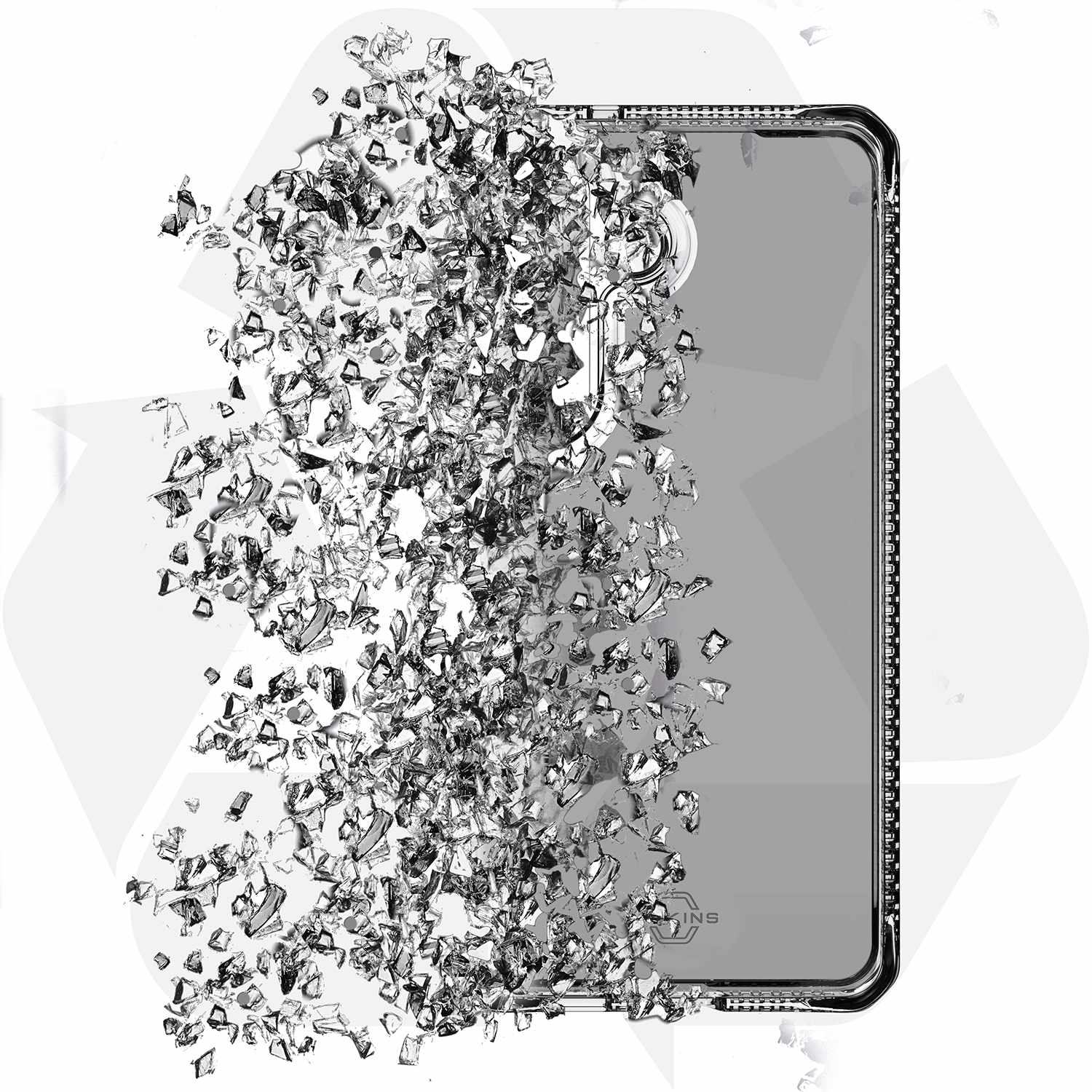 ITSKINS Spectrum_R Case Smoke for Samsung Galaxy S26+