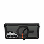 UAG Plasma XTE Rugged Kickstand Case w/Magnets Black/Orange for Samsung Galaxy S26 Ultra