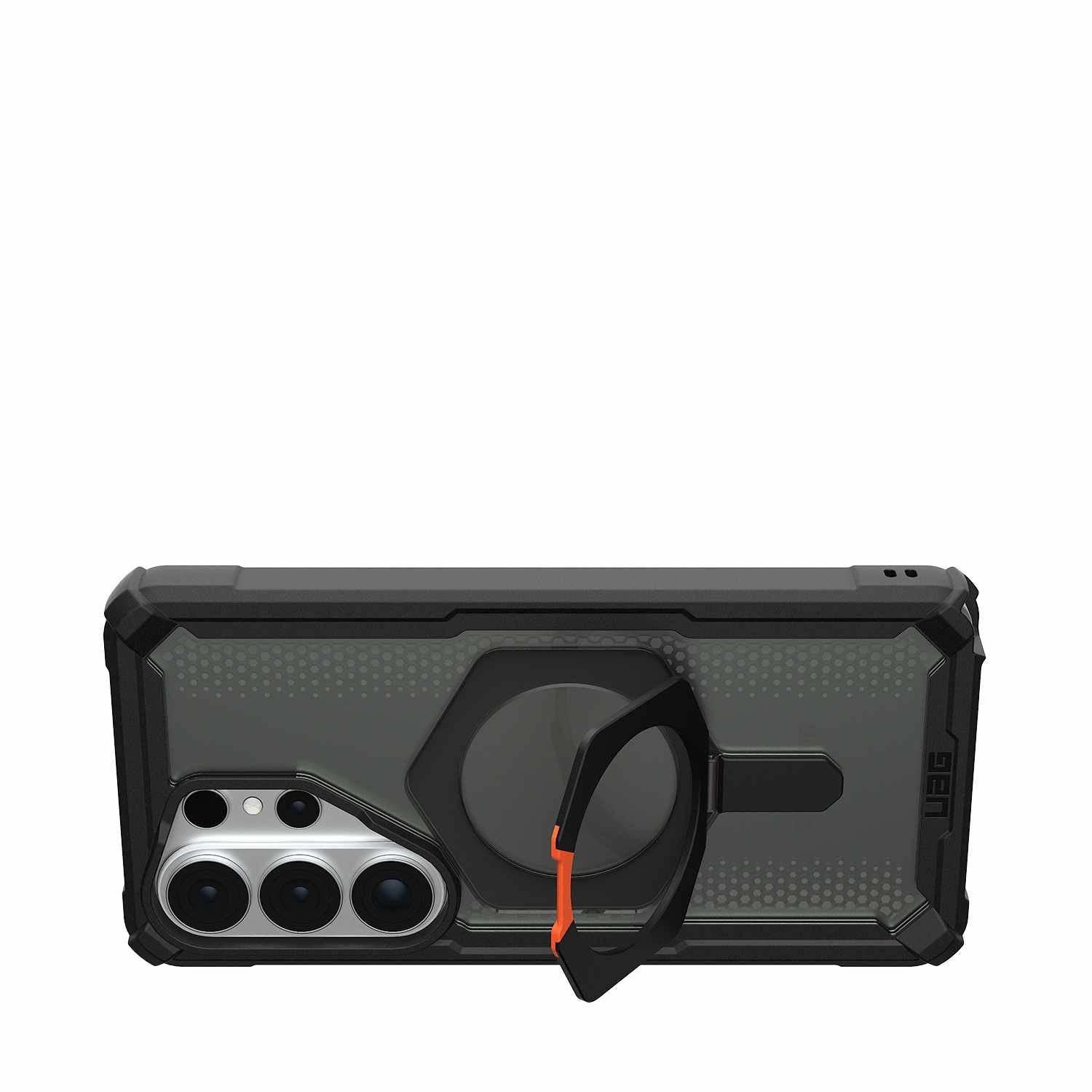 UAG Plasma XTE Rugged Kickstand Case w/Magnets Black/Orange for Samsung Galaxy S26 Ultra