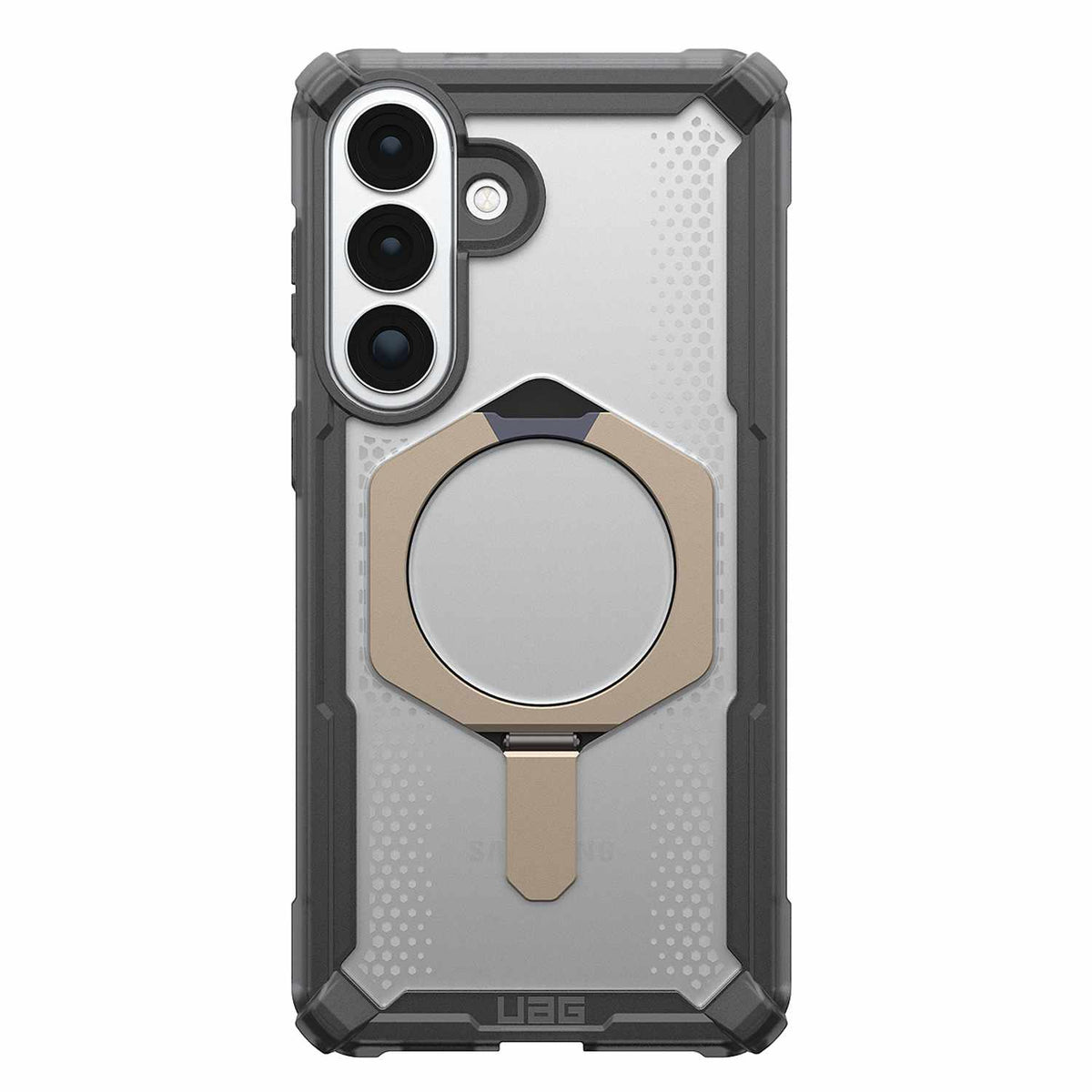 UAG Plasma XTE Rugged Kickstand Case w/Magnets Ash/Titanium for Samsung Galaxy S26+