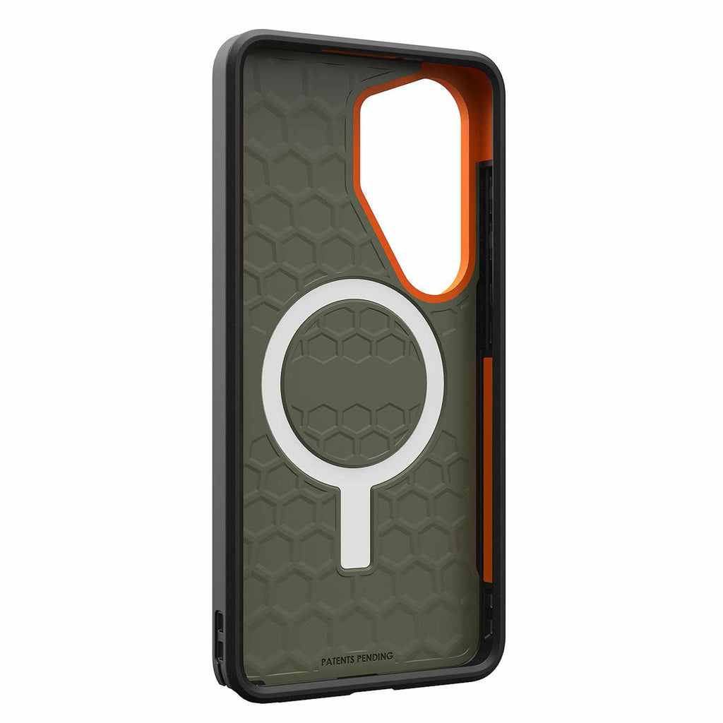 UAG Civilian Rugged Case w/Magnets Olive Drab/Orange for Samsung Galaxy S26 Ultra