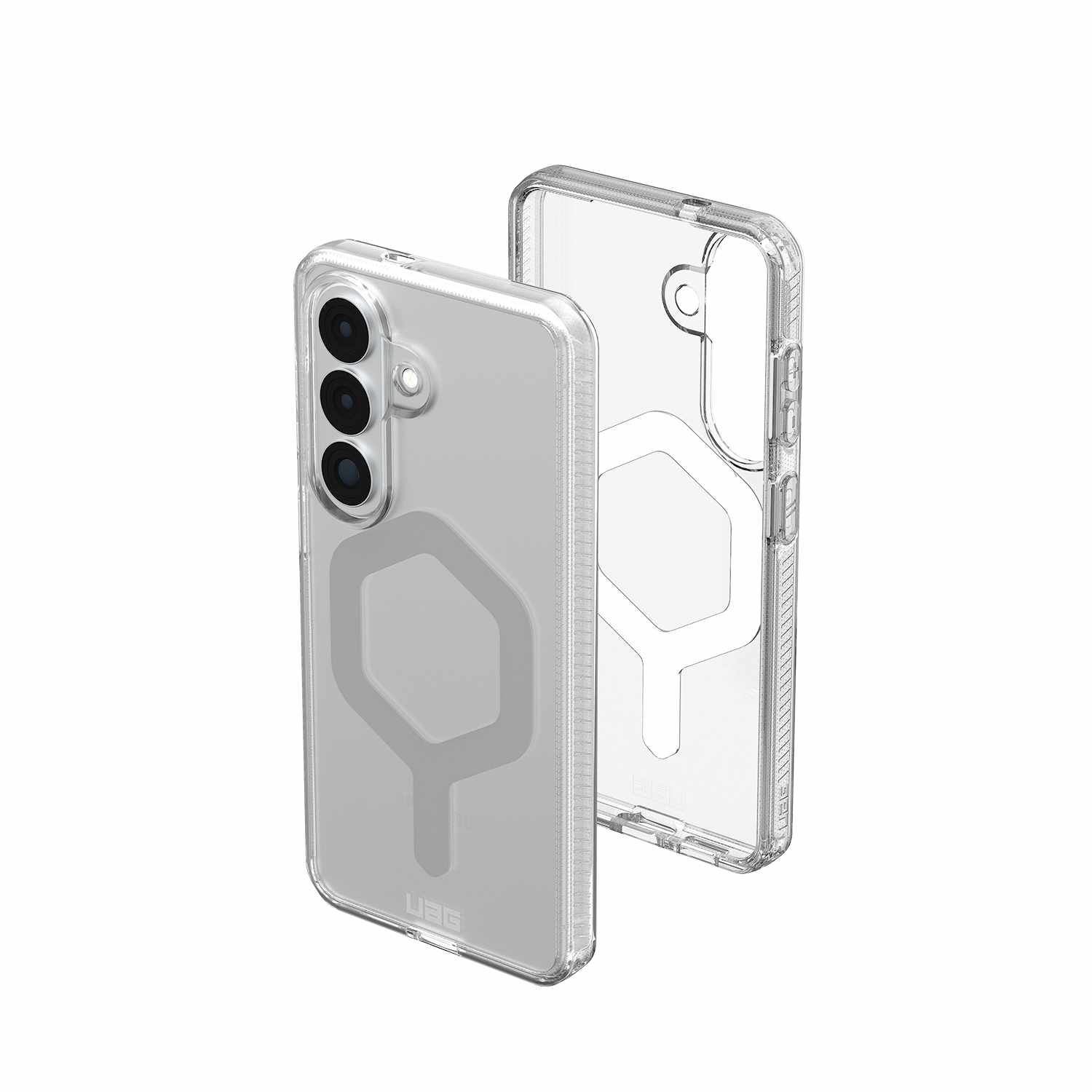 UAG Plyo Clear Case w/Magnets Ice/Silver for Samsung Galaxy S26