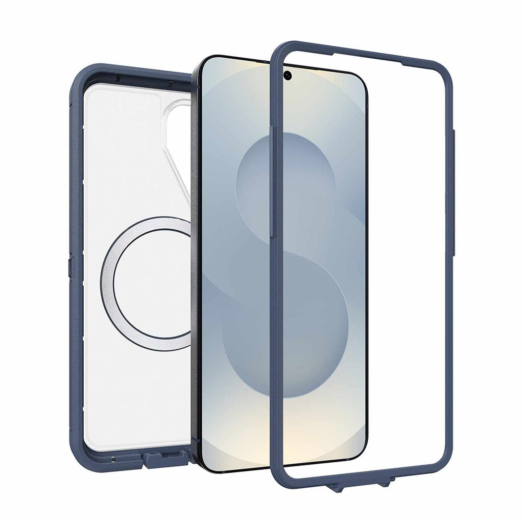 OtterBox Defender Pro XT Clear Case w/Magnets Baby Blue Clear for Samsung Galaxy S26+