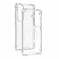 Blu Element Dropzone Rugged Case w/Magnets Clear for Samsung Galaxy S26