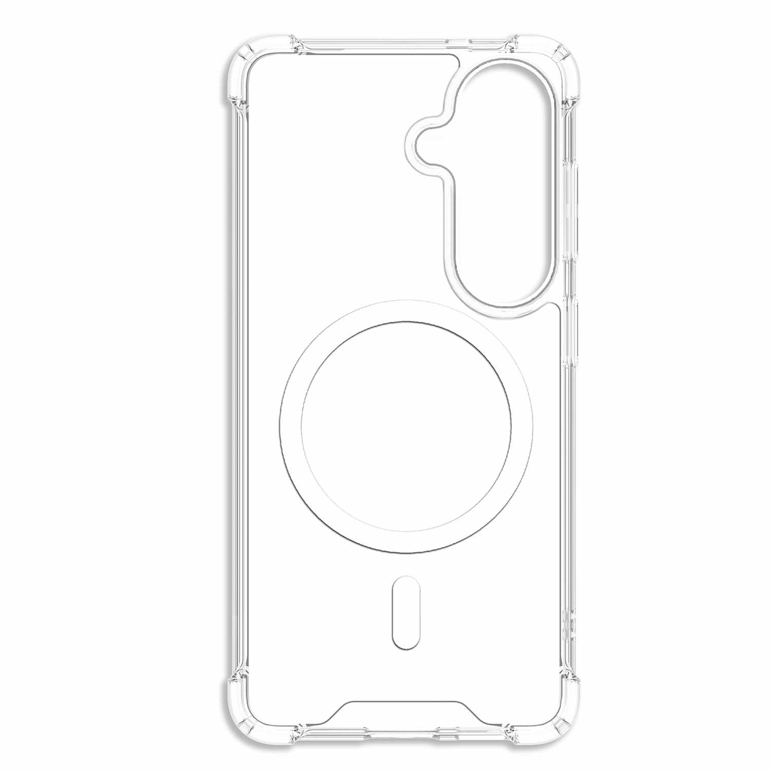 Blu Element Dropzone Rugged Case w/Magnets Clear for Samsung Galaxy S26+