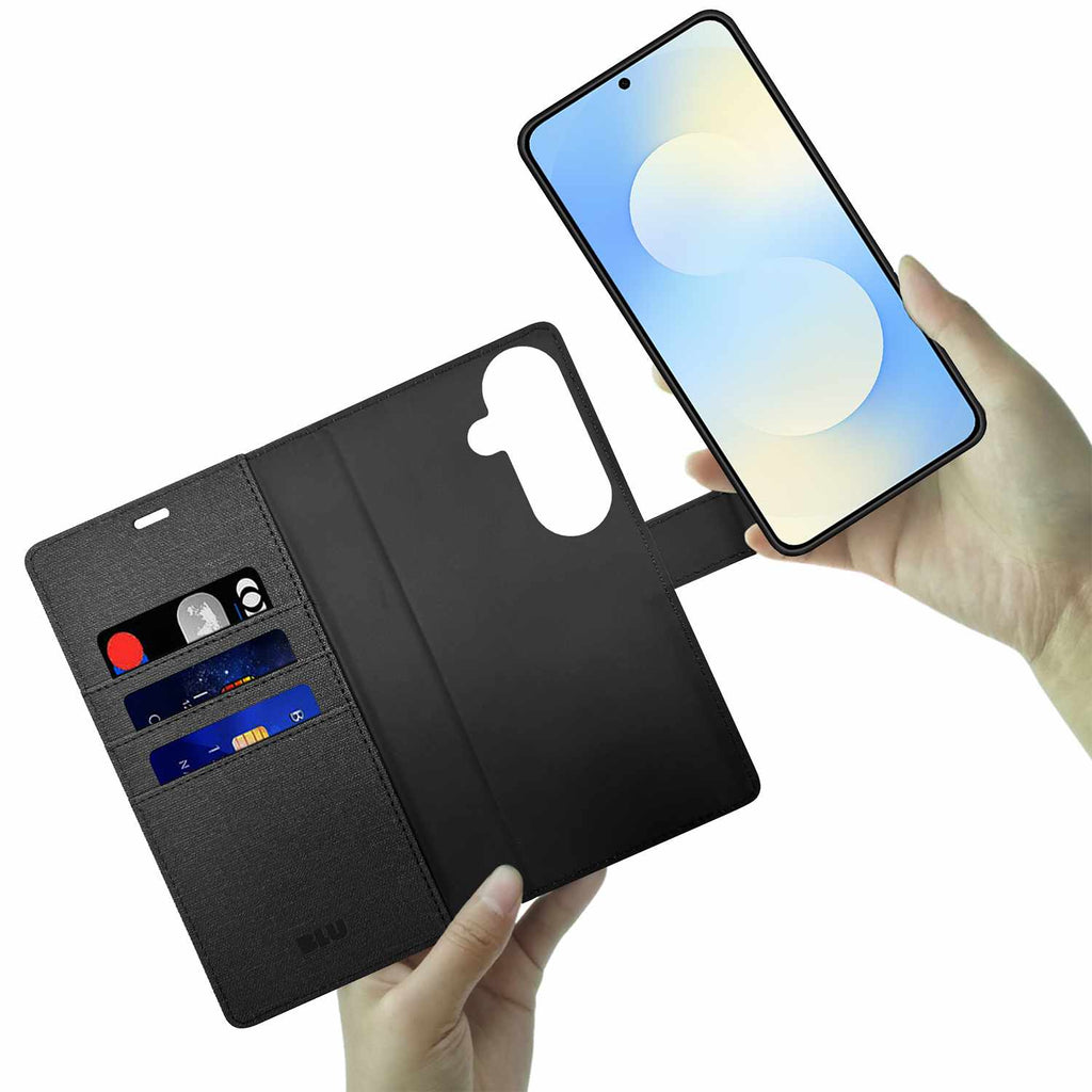 Blu Element Folio 2-in-1 Case Black for Samsung Galaxy S26