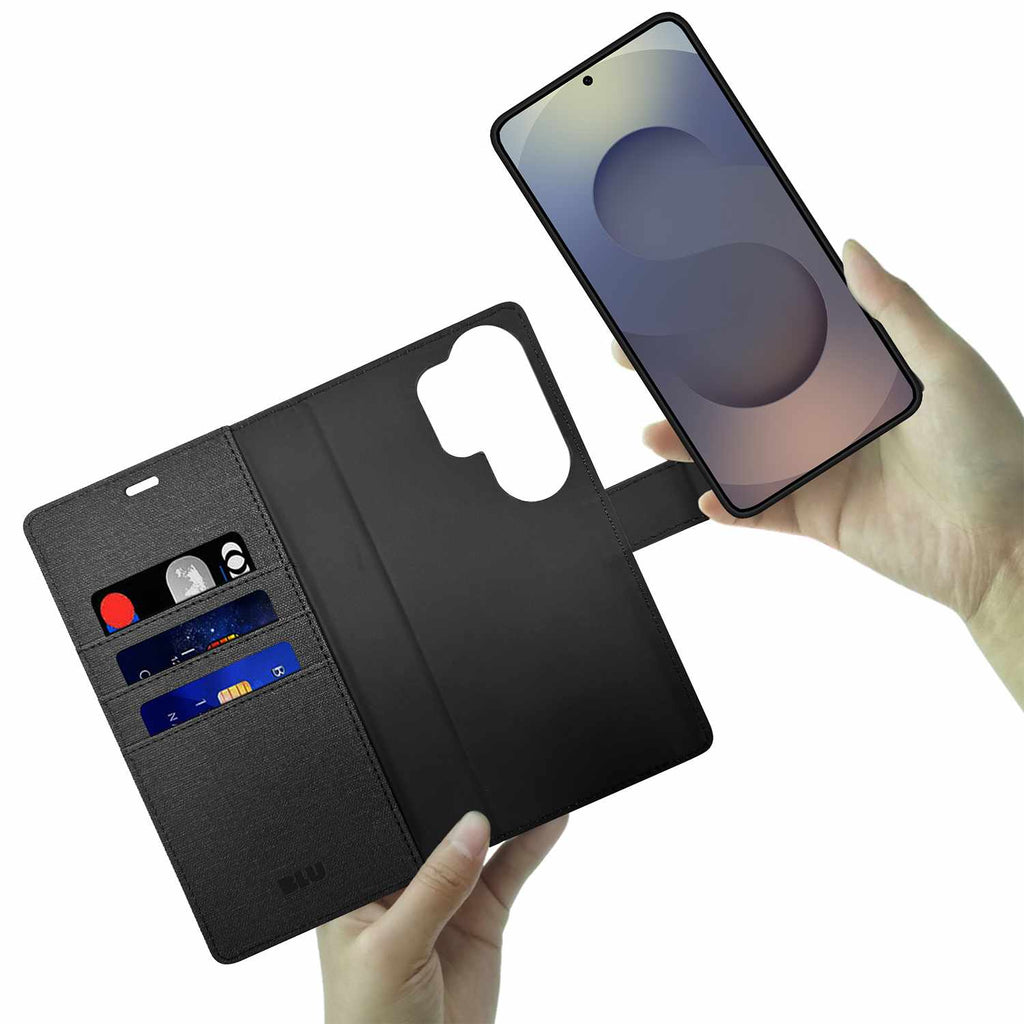 Blu Element Folio 2-in-1 Case Black for Samsung for Samsung Galaxy S26 Ultra