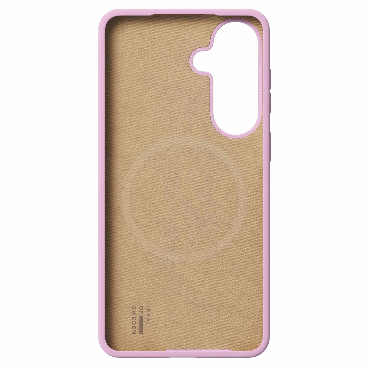 Ideal of Sweden Silicone Case Compatible w/Magnets Bubblegum Pink for Samsung Galaxy S26+